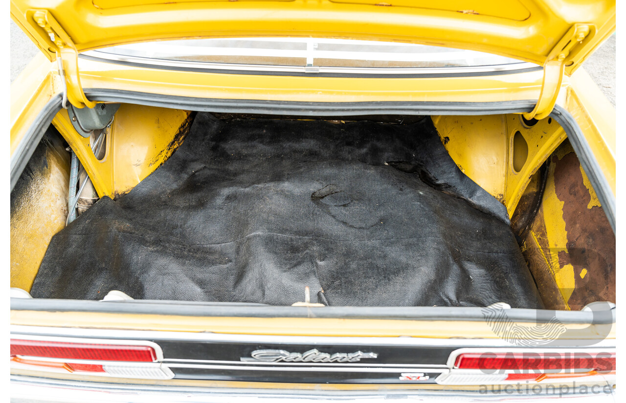 7/1977 Chrysler Galant XL GD 4d Sedan Gold 1.6L