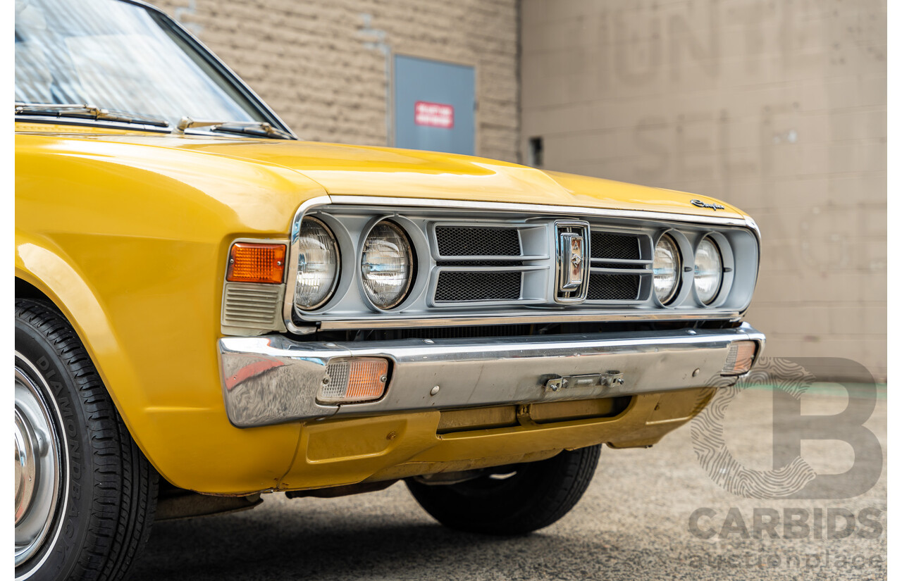 7/1977 Chrysler Galant XL GD 4d Sedan Gold 1.6L