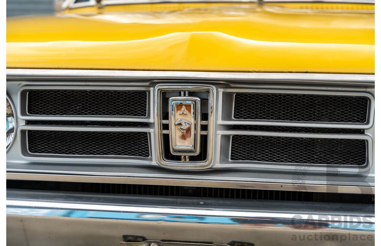 7/1977 Chrysler Galant XL GD 4d Sedan Gold 1.6L