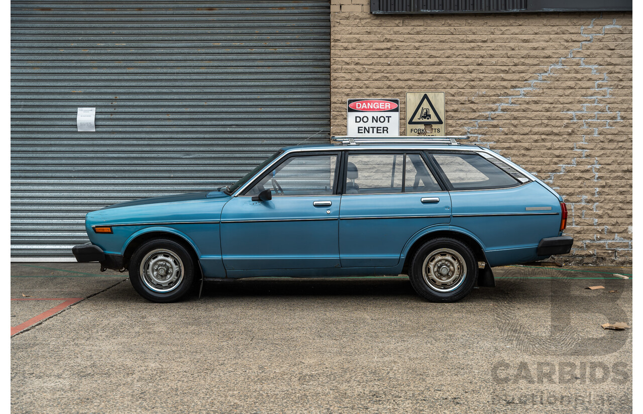 9/1979 Datsun Sunny B310 4d Wagon Blue 1.4L