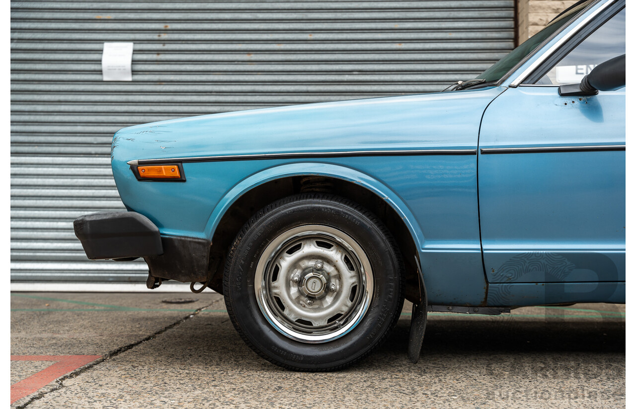 9/1979 Datsun Sunny B310 4d Wagon Blue 1.4L