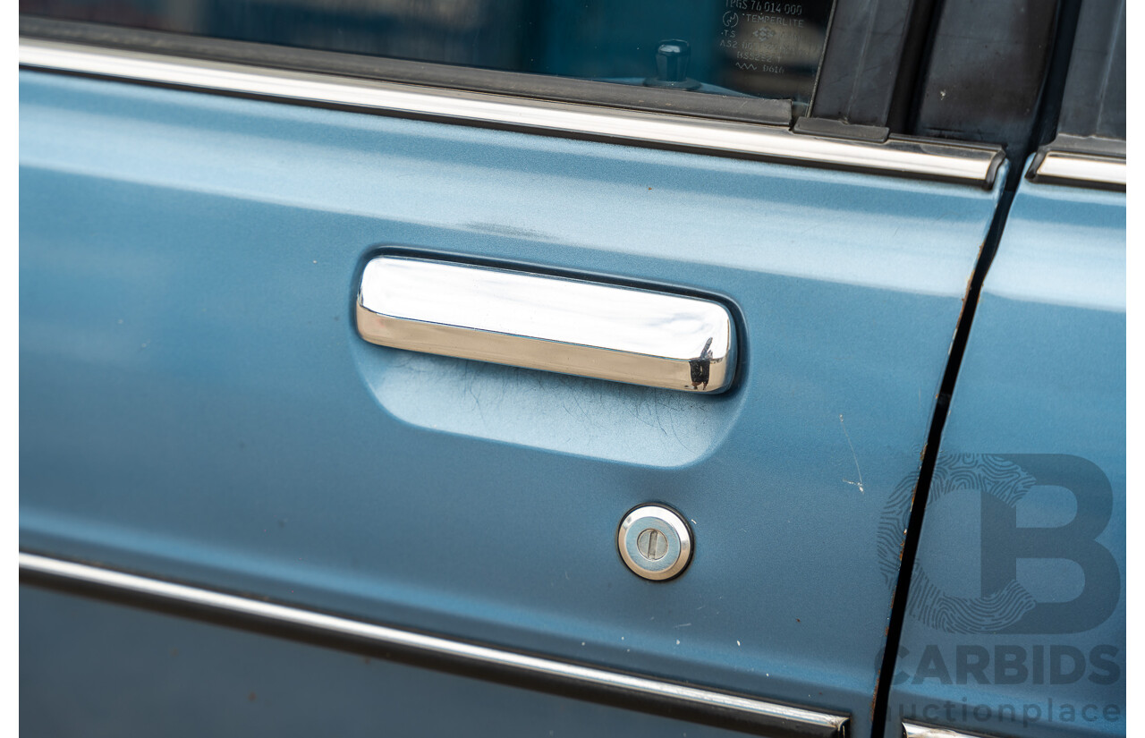 9/1979 Datsun Sunny B310 4d Wagon Blue 1.4L