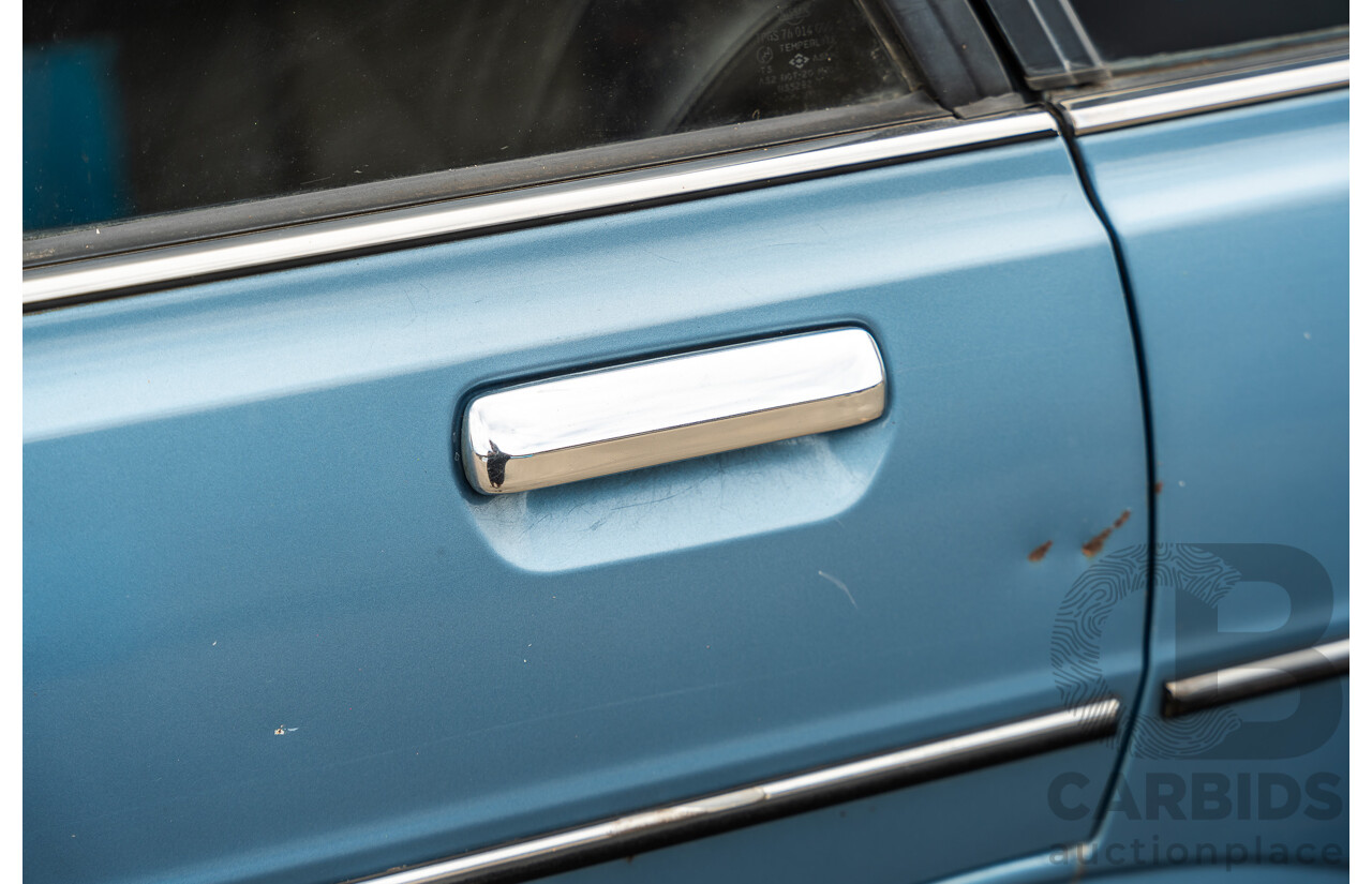 9/1979 Datsun Sunny B310 4d Wagon Blue 1.4L