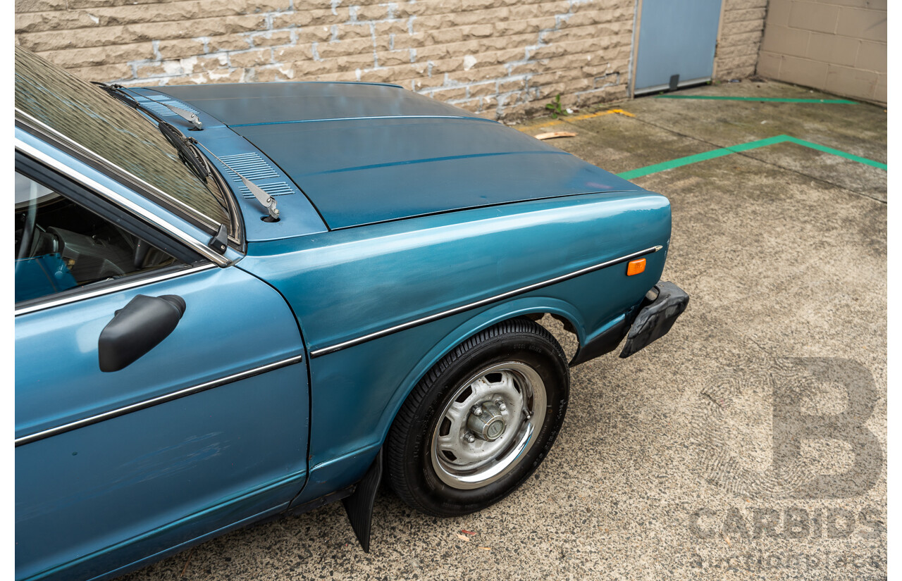9/1979 Datsun Sunny B310 4d Wagon Blue 1.4L