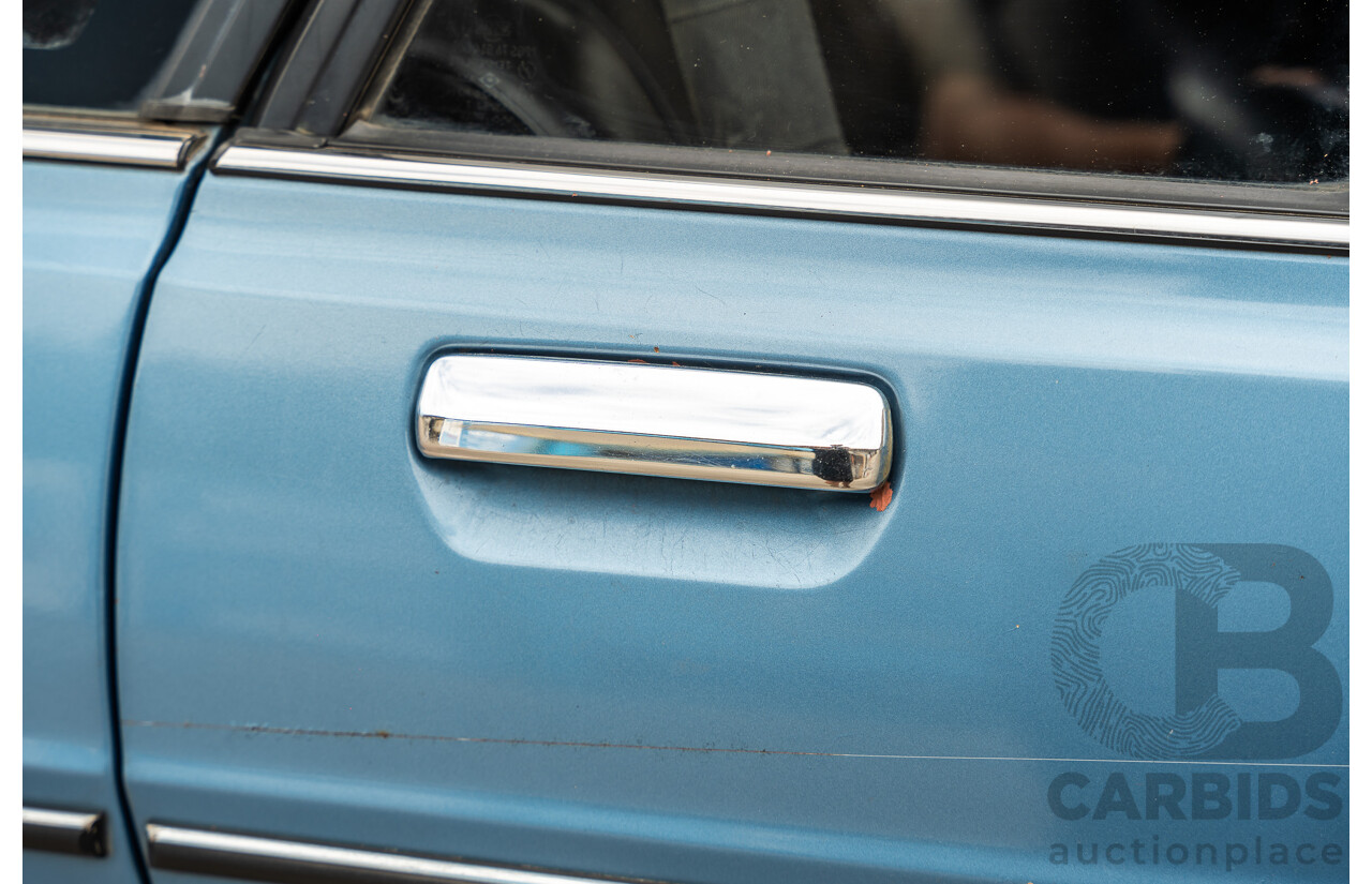 9/1979 Datsun Sunny B310 4d Wagon Blue 1.4L