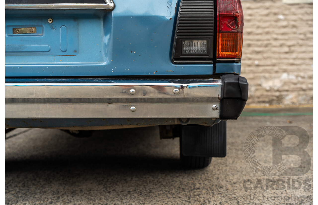 9/1979 Datsun Sunny B310 4d Wagon Blue 1.4L