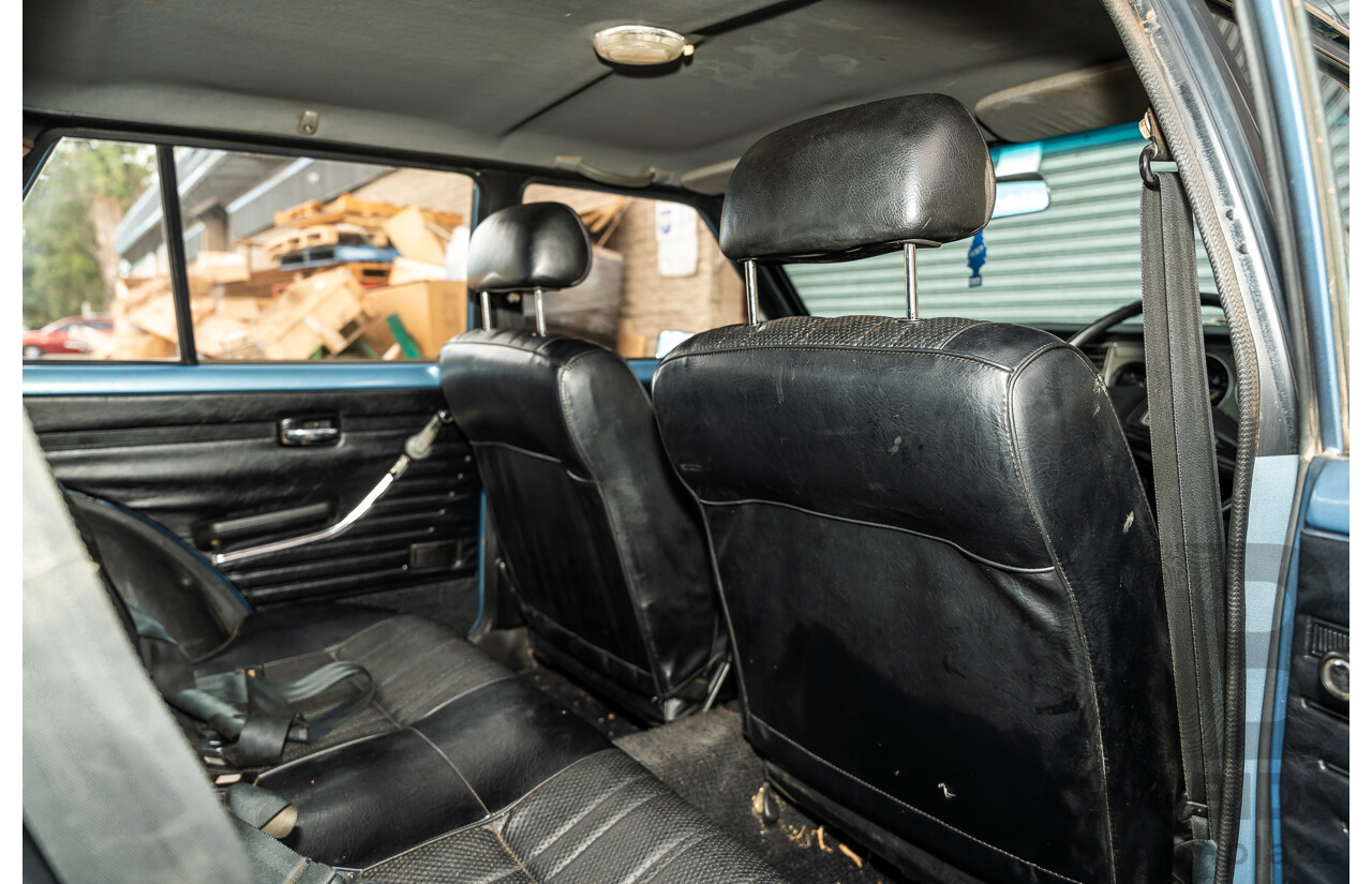 9/1979 Datsun Sunny B310 4d Wagon Blue 1.4L