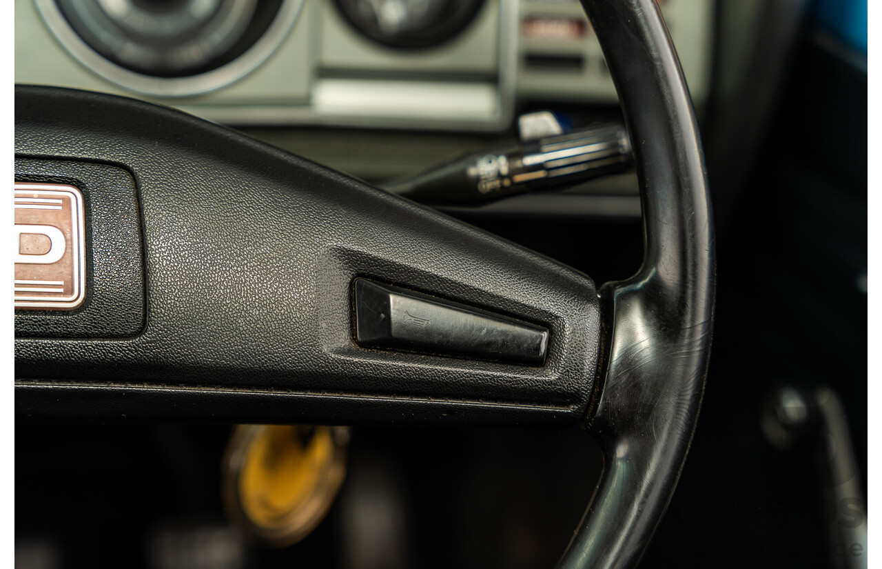 9/1979 Datsun Sunny B310 4d Wagon Blue 1.4L