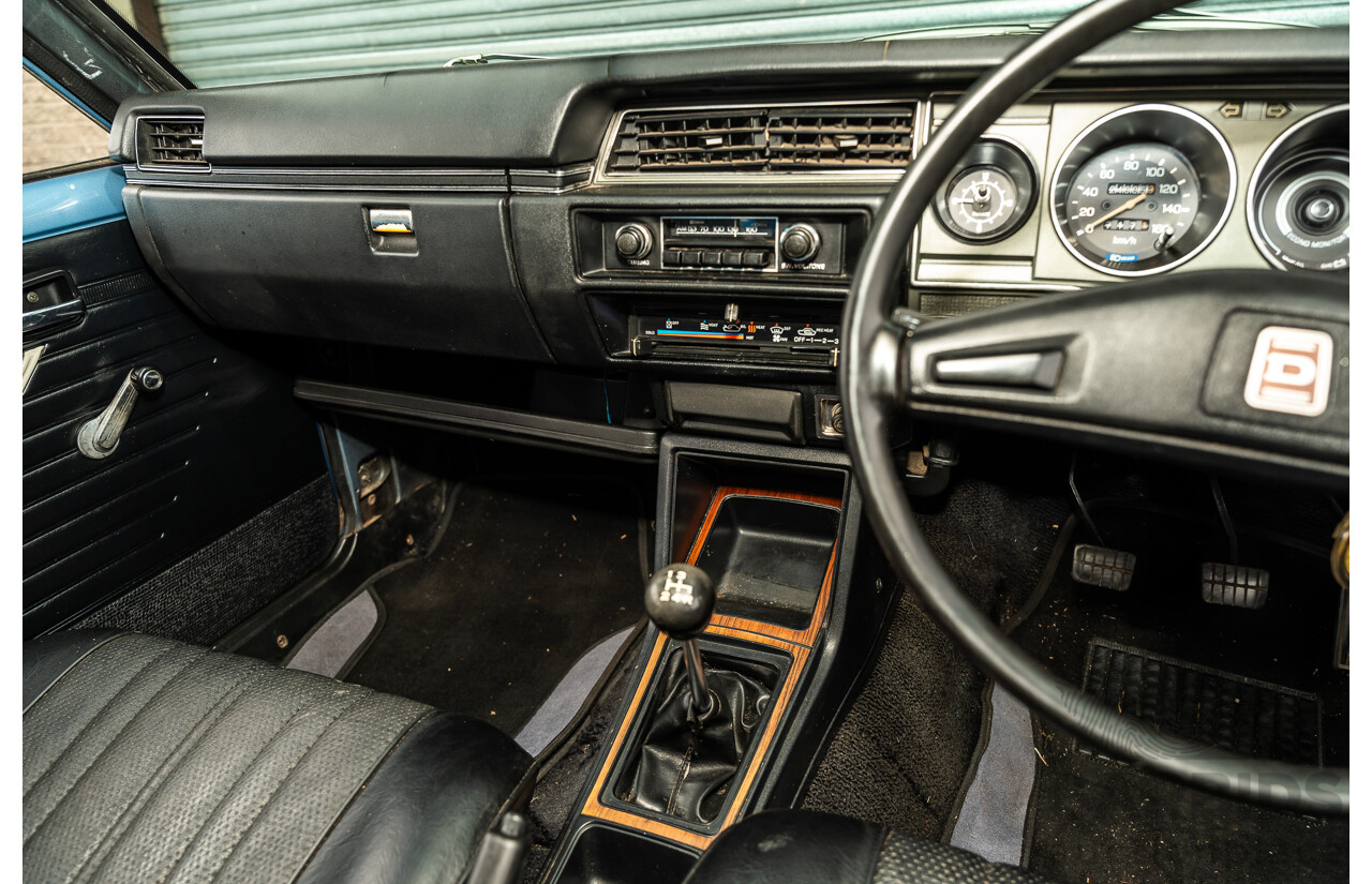 9/1979 Datsun Sunny B310 4d Wagon Blue 1.4L