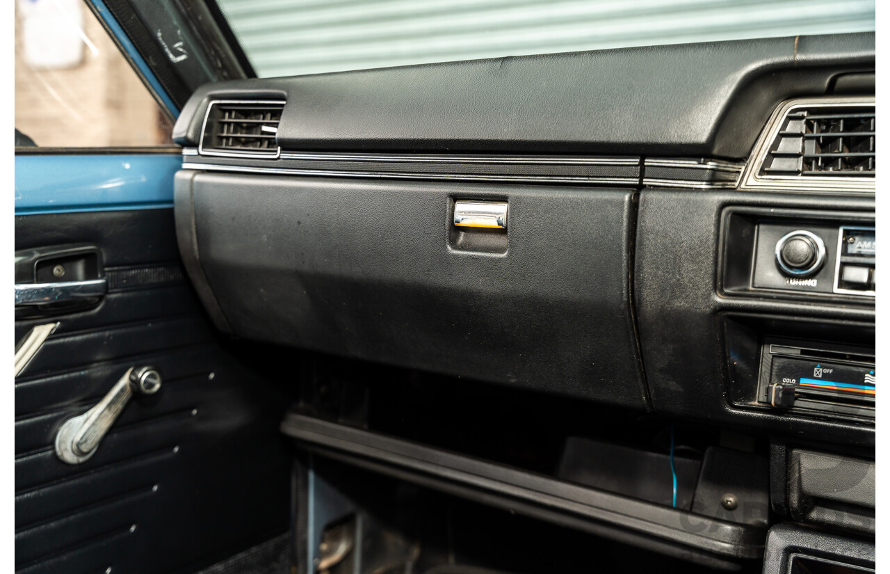 9/1979 Datsun Sunny B310 4d Wagon Blue 1.4L