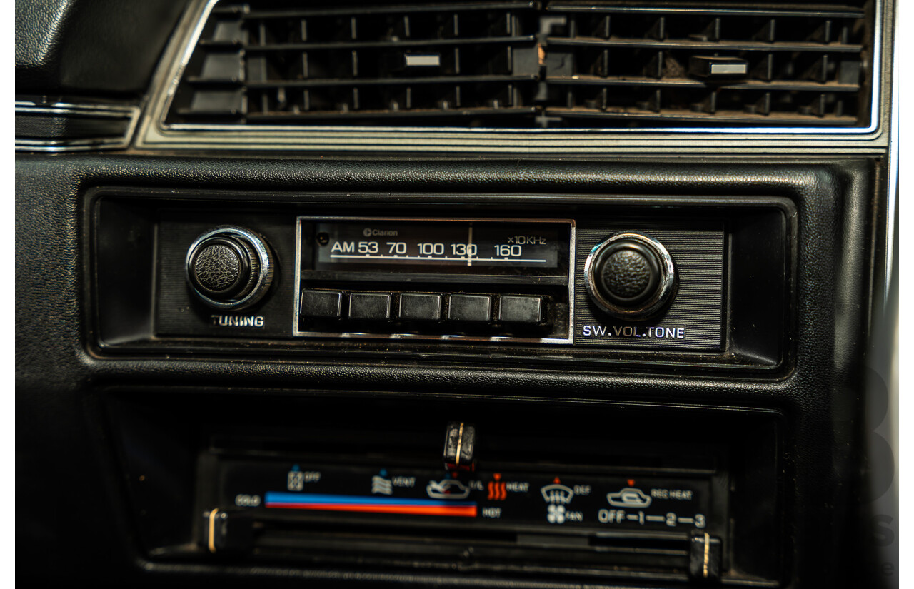 9/1979 Datsun Sunny B310 4d Wagon Blue 1.4L