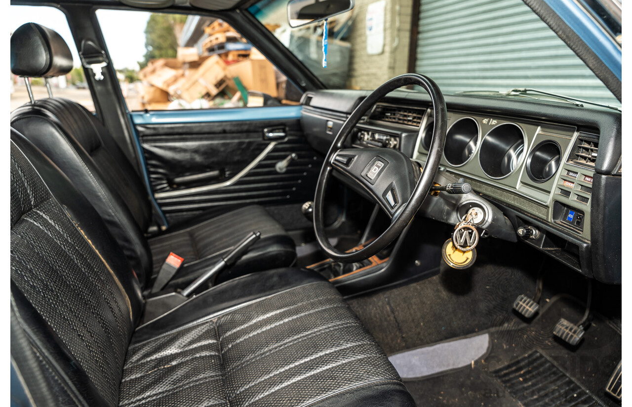 9/1979 Datsun Sunny B310 4d Wagon Blue 1.4L