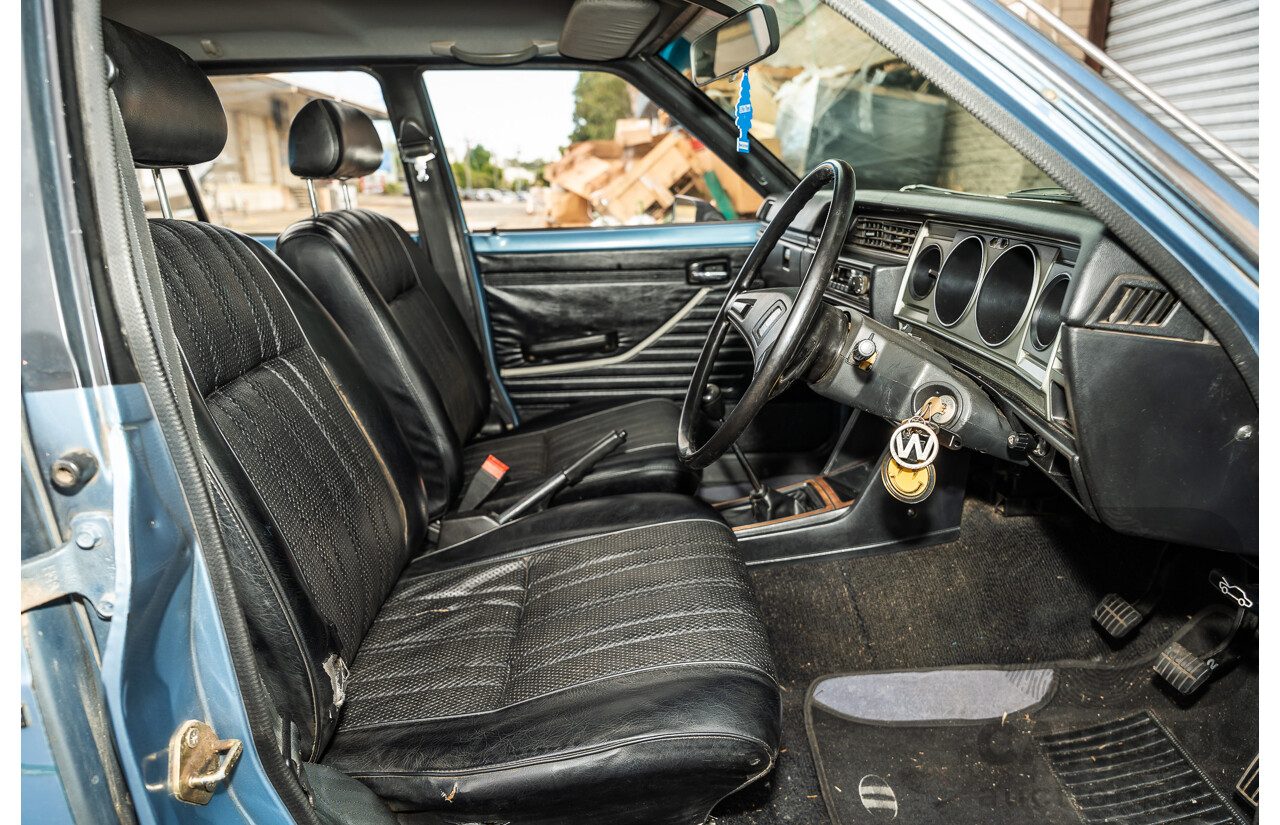 9/1979 Datsun Sunny B310 4d Wagon Blue 1.4L