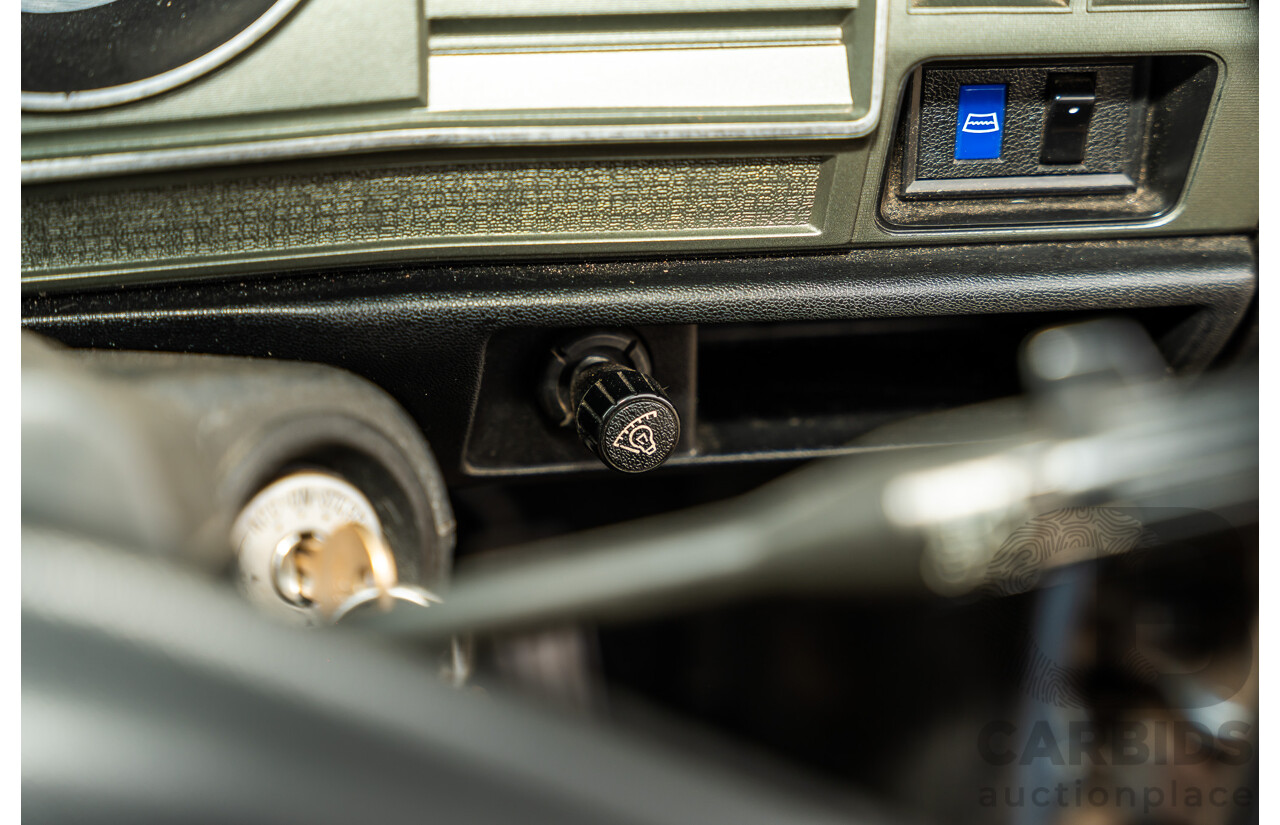 9/1979 Datsun Sunny B310 4d Wagon Blue 1.4L