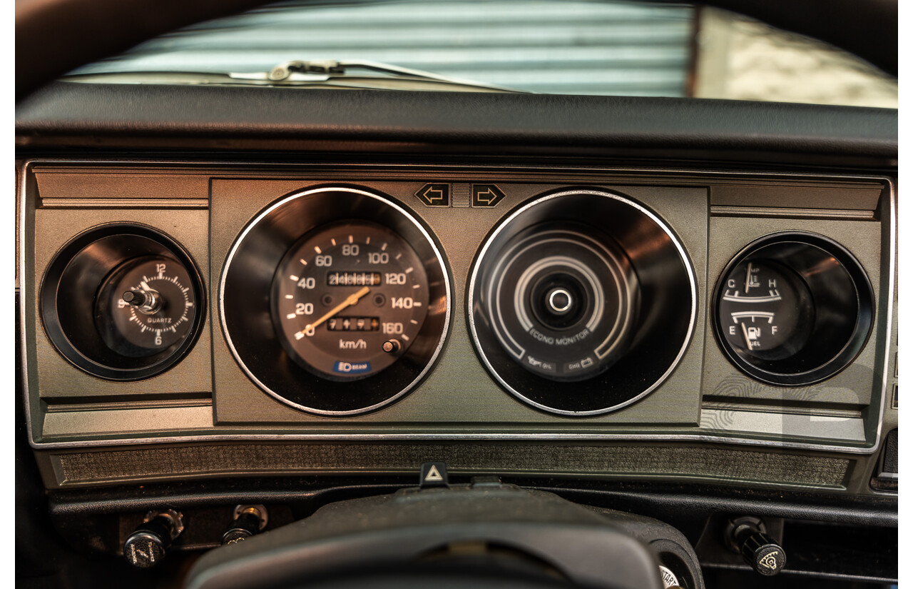 9/1979 Datsun Sunny B310 4d Wagon Blue 1.4L