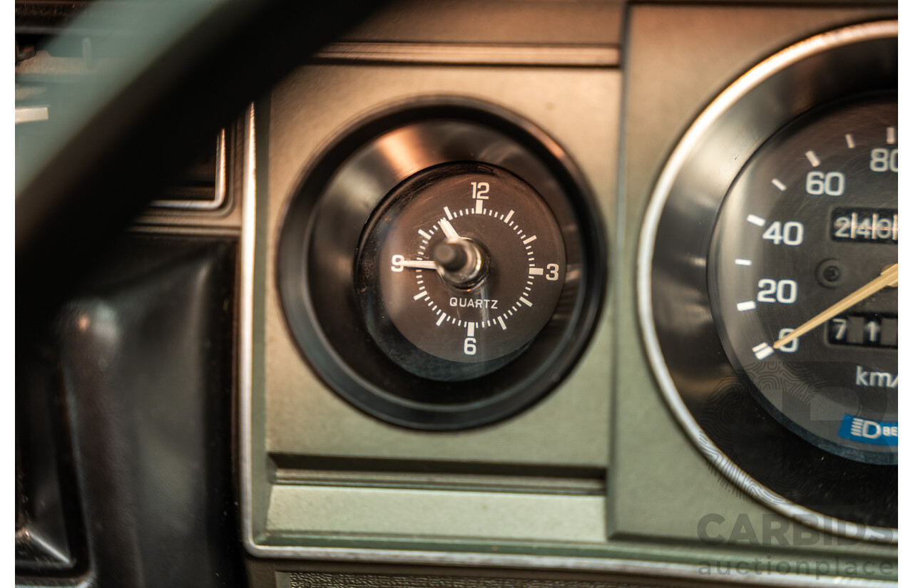 9/1979 Datsun Sunny B310 4d Wagon Blue 1.4L