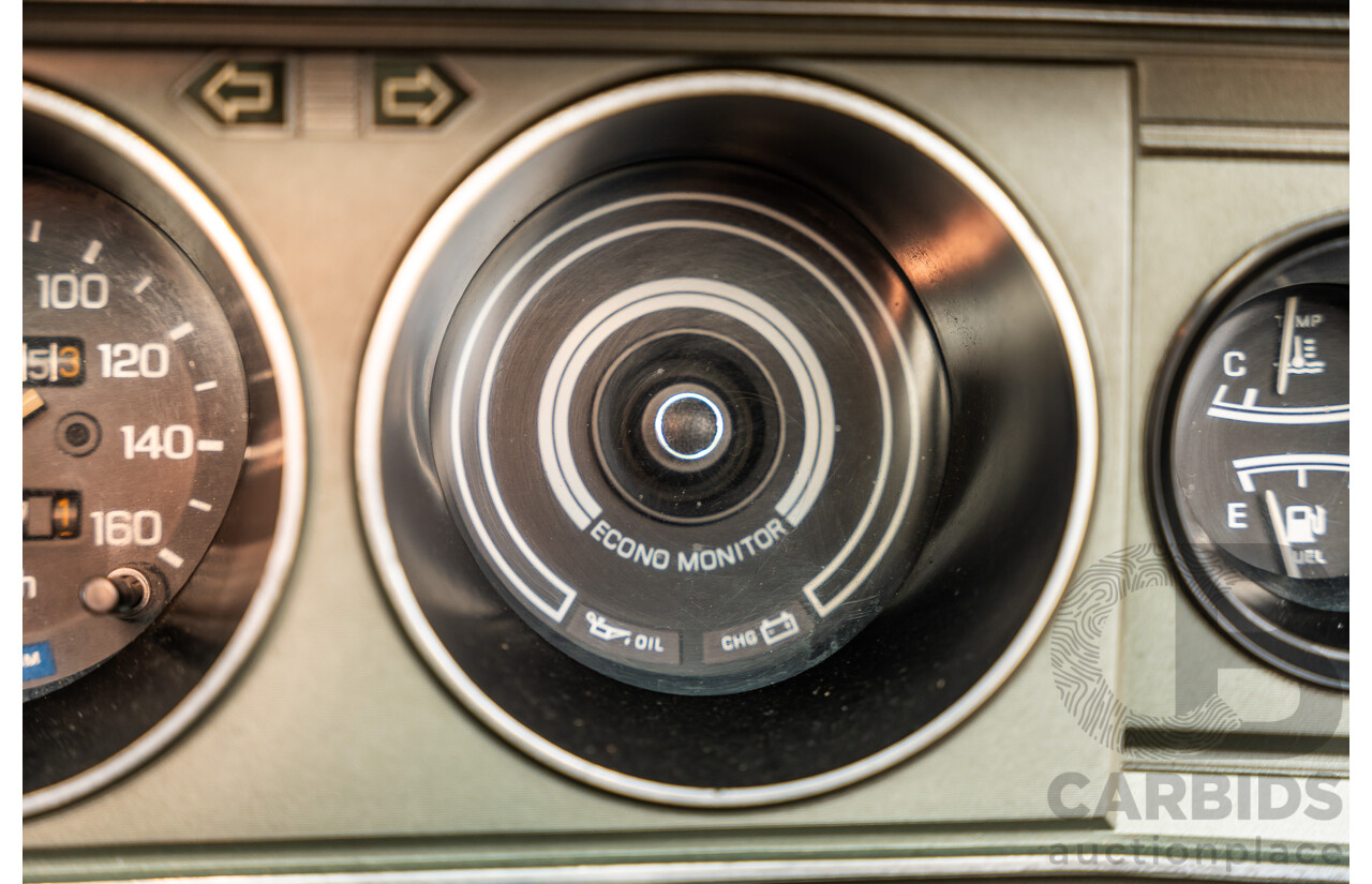 9/1979 Datsun Sunny B310 4d Wagon Blue 1.4L