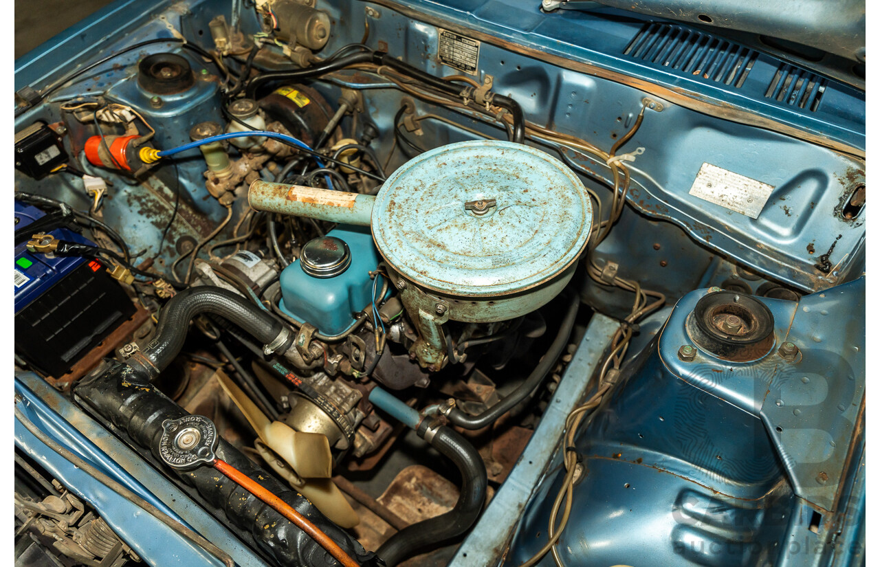 9/1979 Datsun Sunny B310 4d Wagon Blue 1.4L