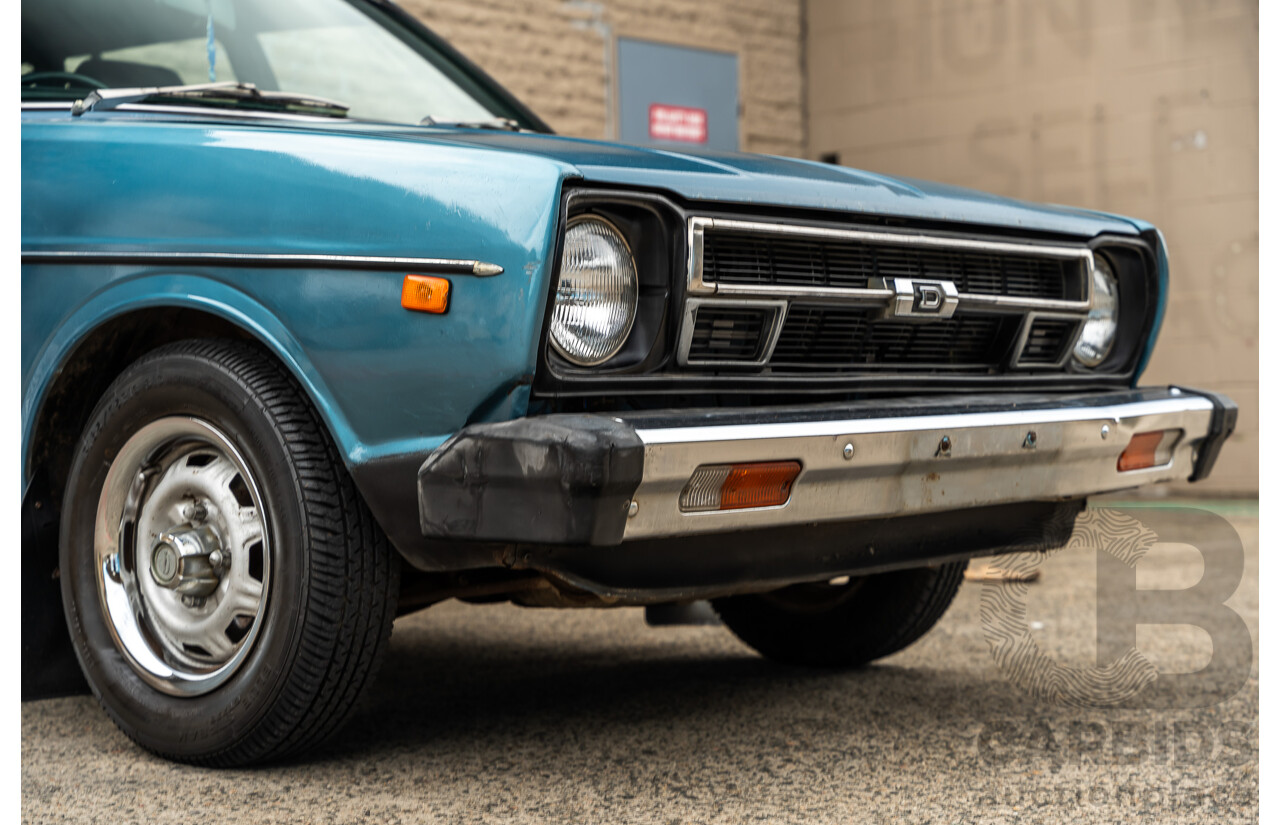 9/1979 Datsun Sunny B310 4d Wagon Blue 1.4L