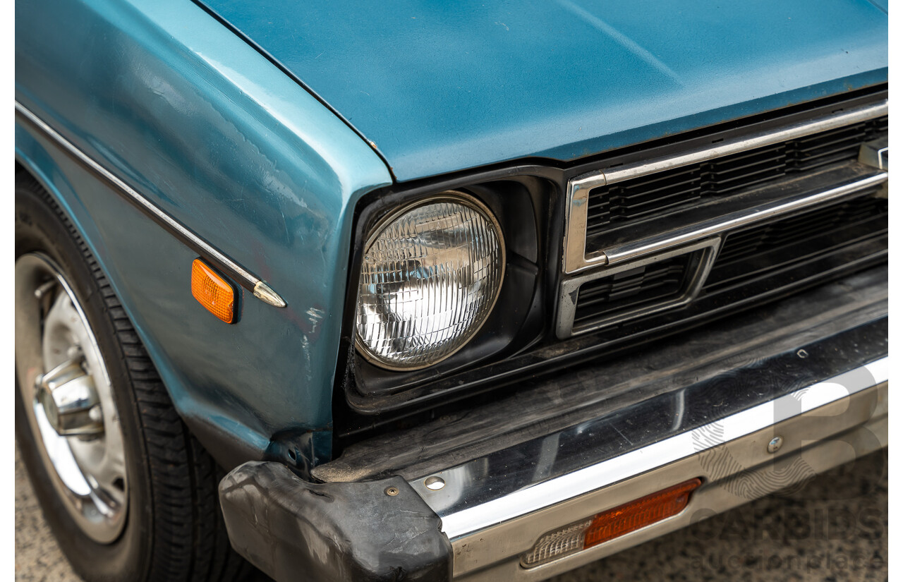 9/1979 Datsun Sunny B310 4d Wagon Blue 1.4L