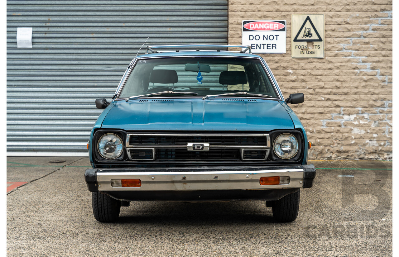 9/1979 Datsun Sunny B310 4d Wagon Blue 1.4L