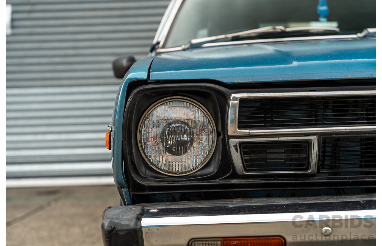 9/1979 Datsun Sunny B310 4d Wagon Blue 1.4L
