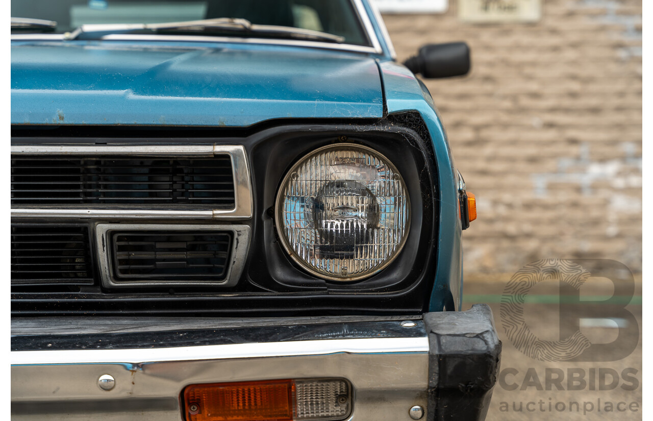 9/1979 Datsun Sunny B310 4d Wagon Blue 1.4L