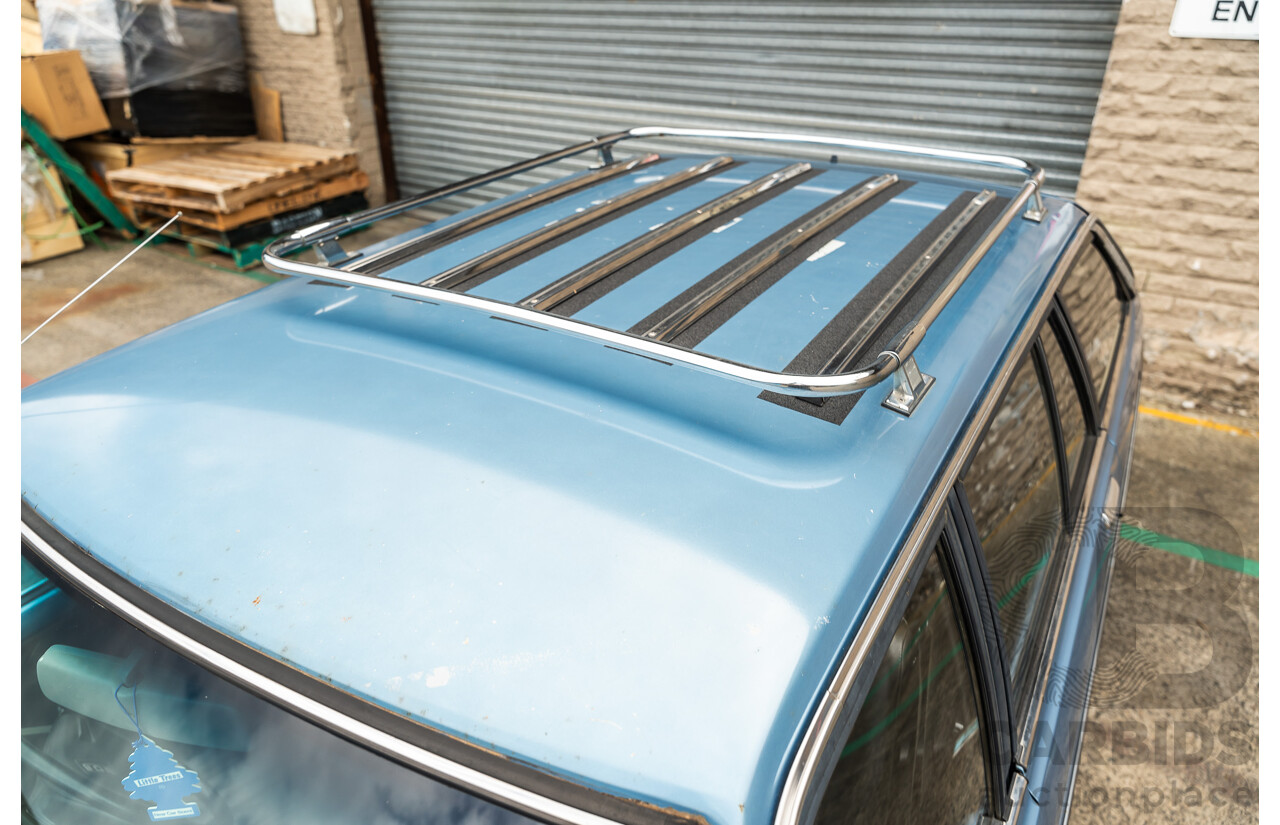 9/1979 Datsun Sunny B310 4d Wagon Blue 1.4L