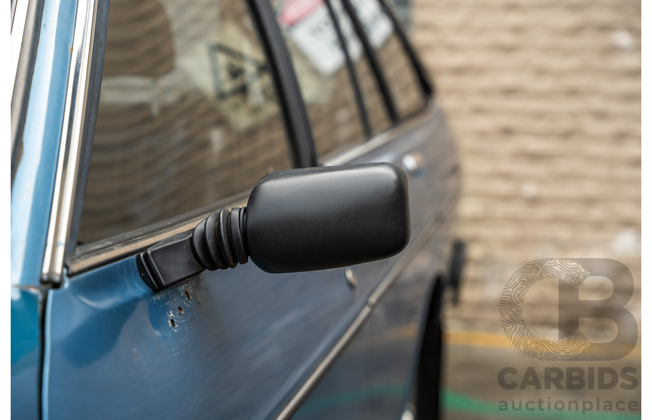 9/1979 Datsun Sunny B310 4d Wagon Blue 1.4L