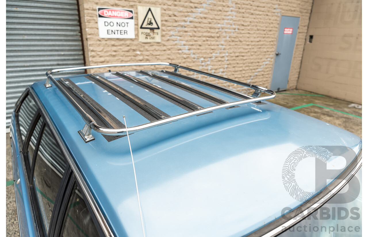 9/1979 Datsun Sunny B310 4d Wagon Blue 1.4L