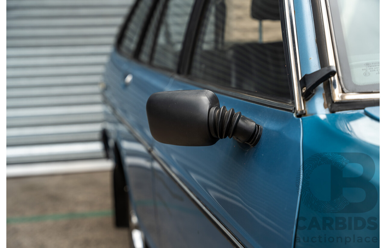 9/1979 Datsun Sunny B310 4d Wagon Blue 1.4L