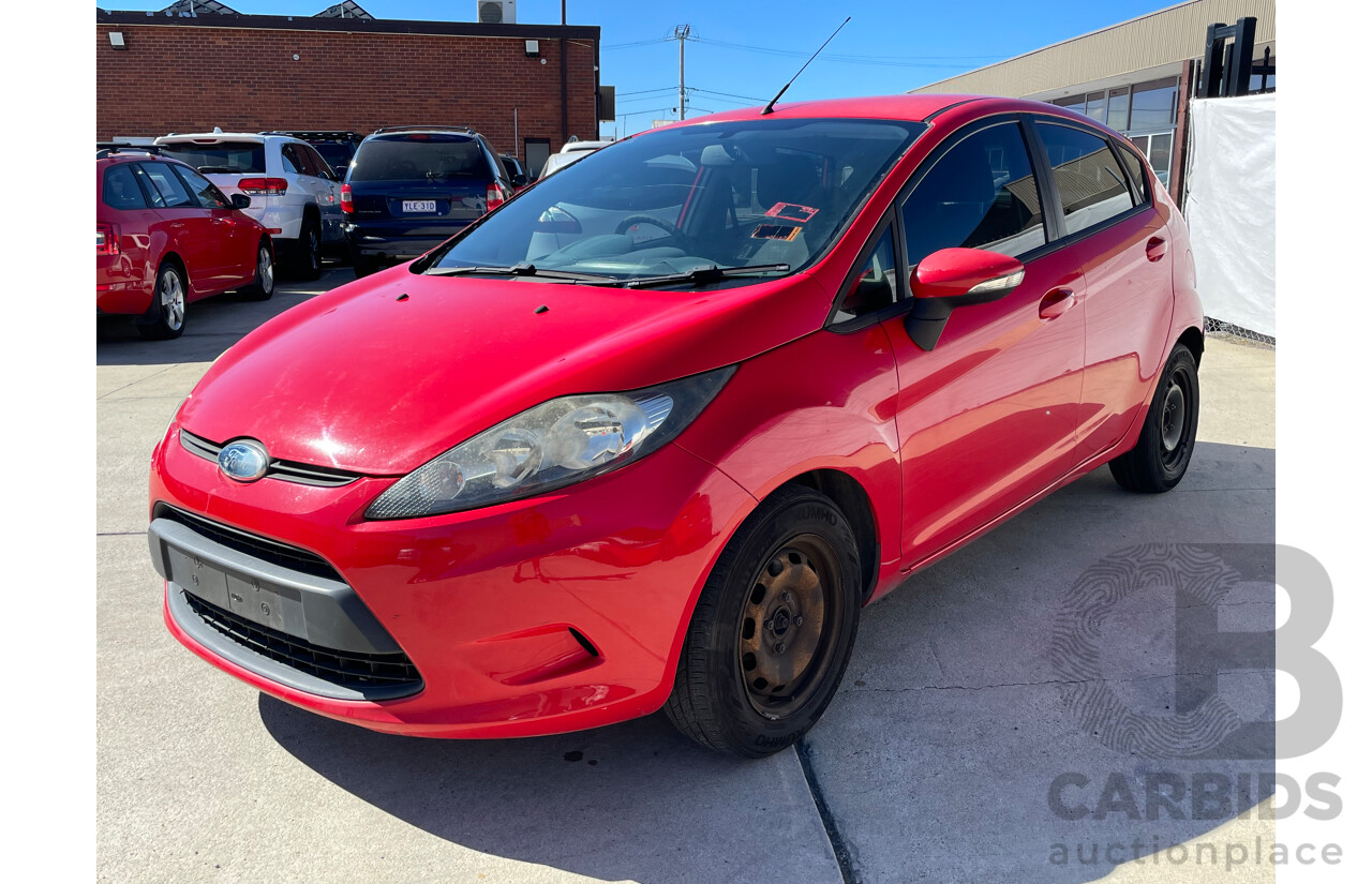 04/2010 Ford Fiesta ECONETIC FWD WS 5D Hatchback Red 1.6L
