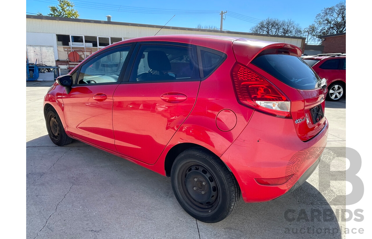04/2010 Ford Fiesta ECONETIC FWD WS 5D Hatchback Red 1.6L