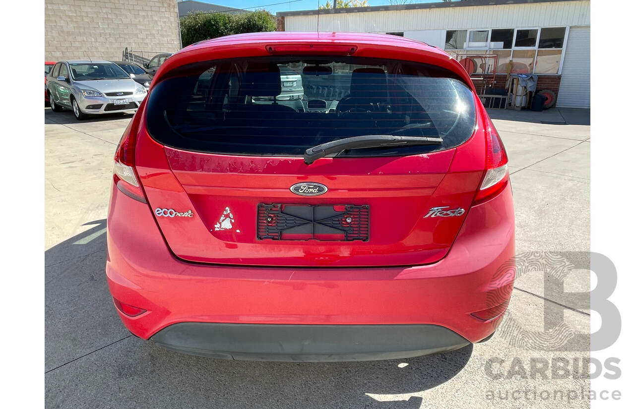 04/2010 Ford Fiesta ECONETIC FWD WS 5D Hatchback Red 1.6L