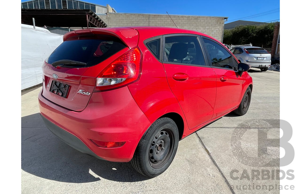 04/2010 Ford Fiesta ECONETIC FWD WS 5D Hatchback Red 1.6L