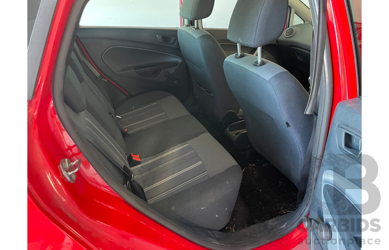 04/2010 Ford Fiesta ECONETIC FWD WS 5D Hatchback Red 1.6L