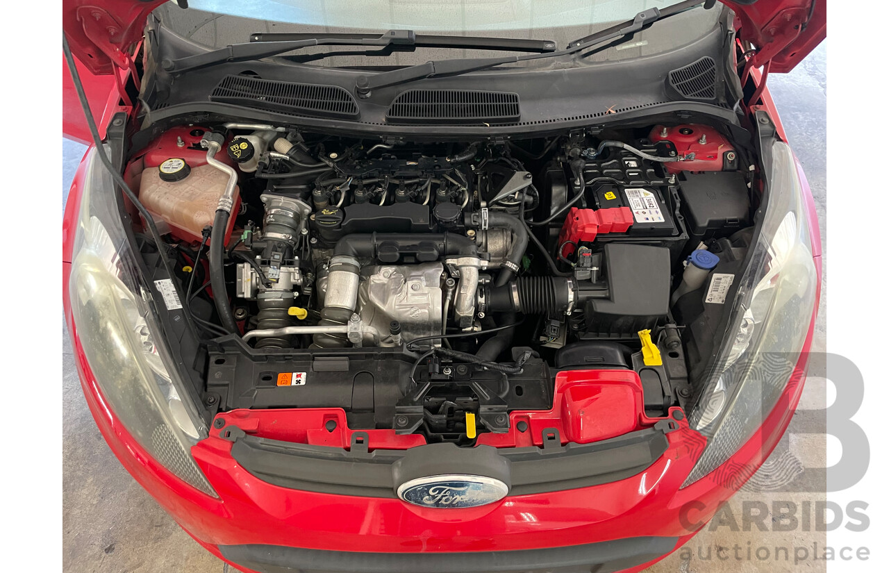 04/2010 Ford Fiesta ECONETIC FWD WS 5D Hatchback Red 1.6L