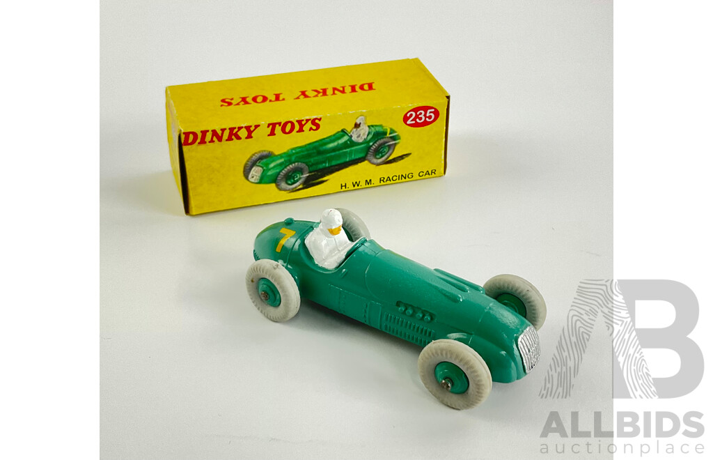 Vintage Dinky Toys H.W.M Racing Car 235 with Original Box