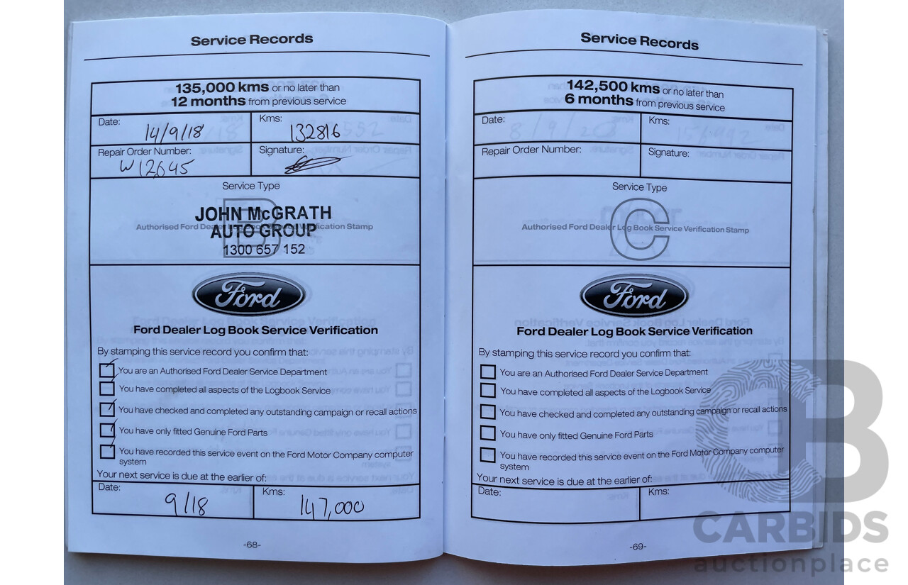 10/2011 Ford Territory TS (RWD) RWD SZ 4D Wagon Silver 2.7L