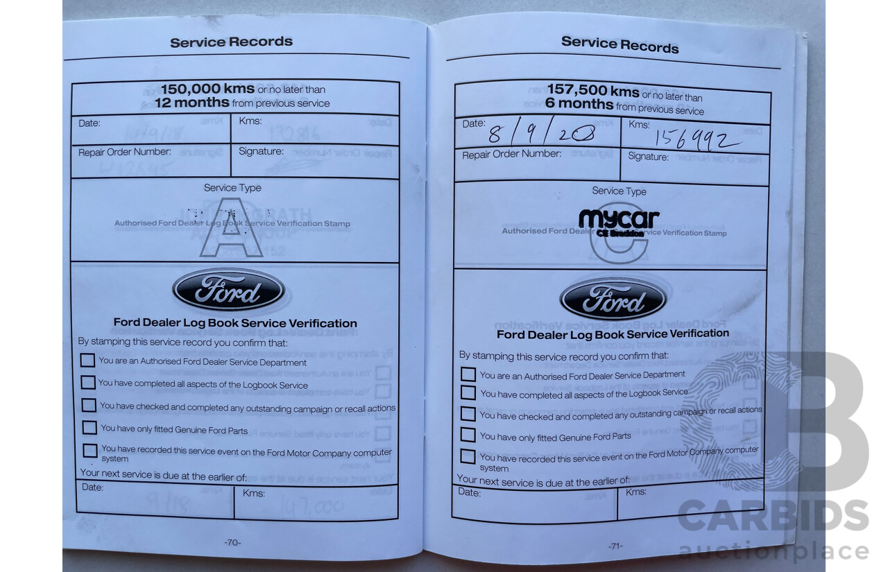 10/2011 Ford Territory TS (RWD) RWD SZ 4D Wagon Silver 2.7L