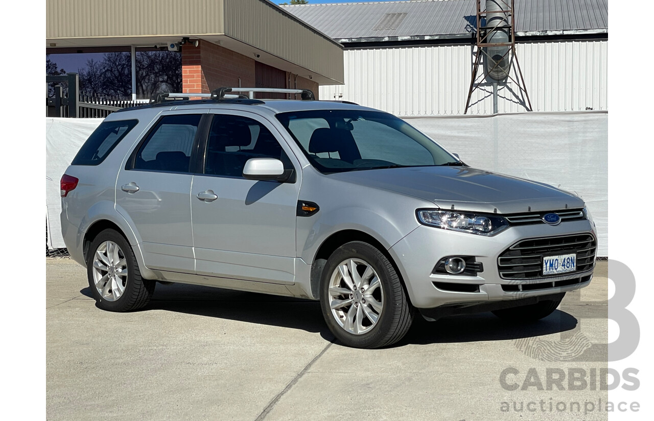 10/2011 Ford Territory TS (RWD) RWD SZ 4D Wagon Silver 2.7L