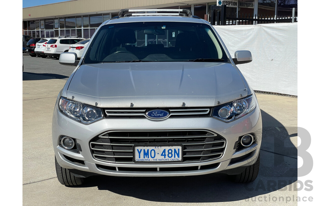 10/2011 Ford Territory TS (RWD) RWD SZ 4D Wagon Silver 2.7L