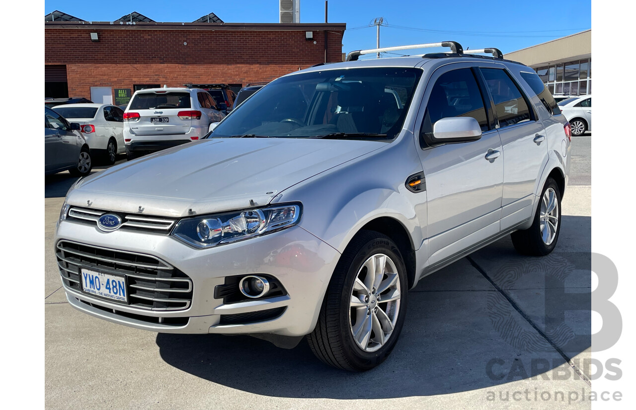 10/2011 Ford Territory TS (RWD) RWD SZ 4D Wagon Silver 2.7L