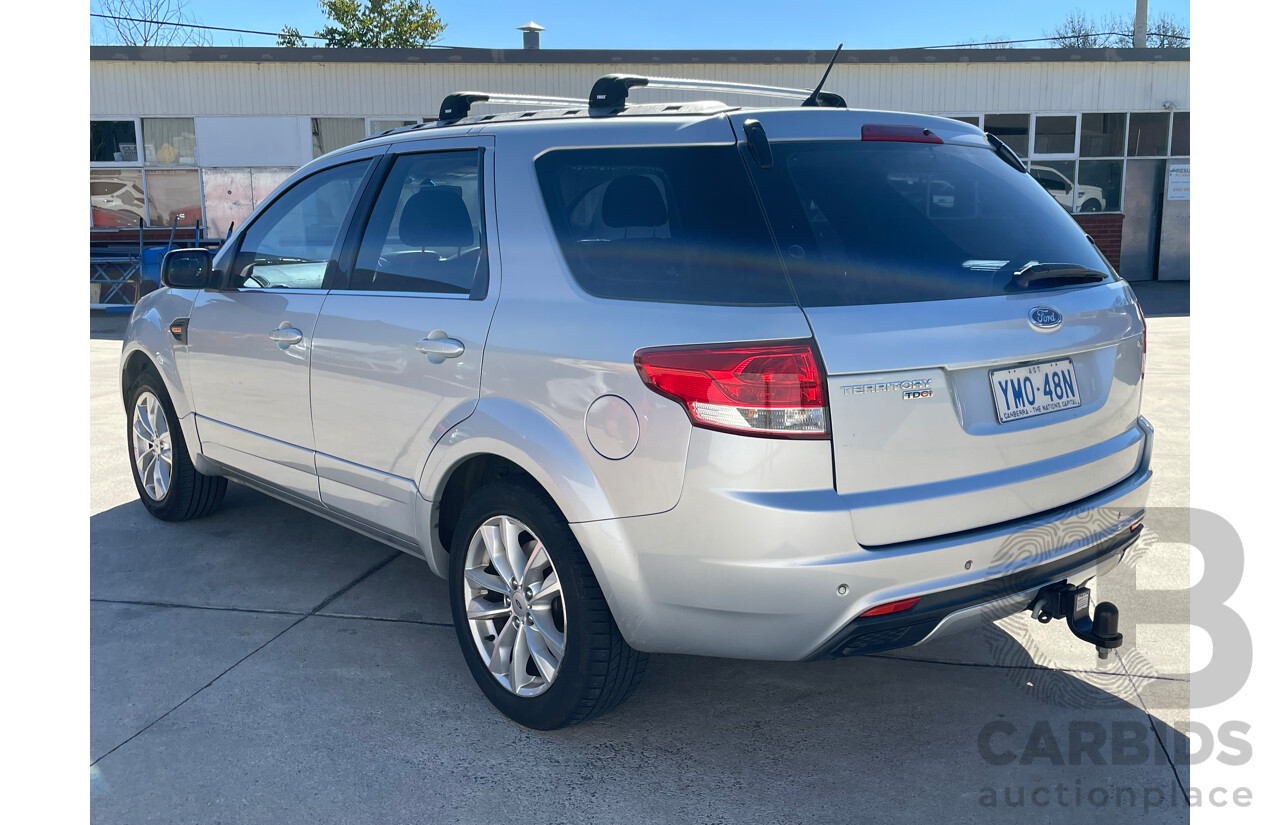 10/2011 Ford Territory TS (RWD) RWD SZ 4D Wagon Silver 2.7L