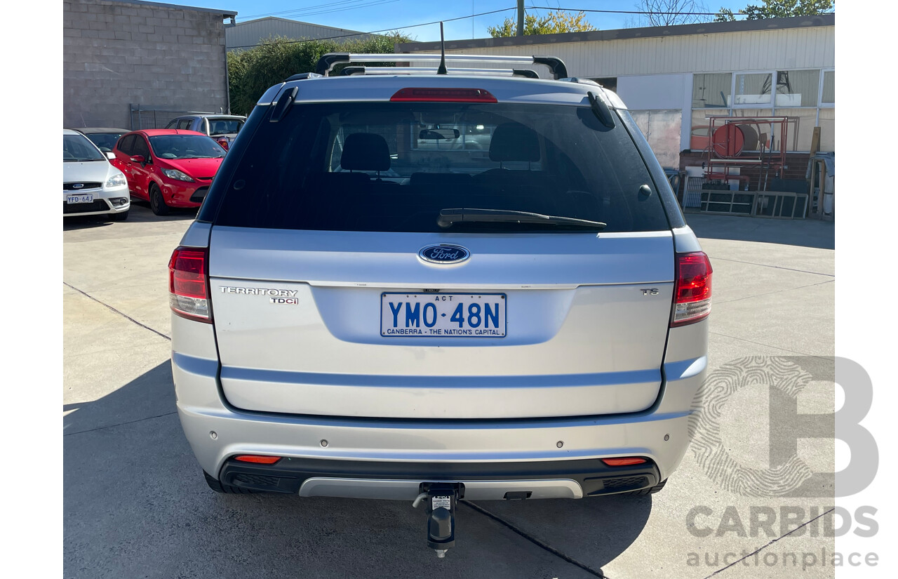 10/2011 Ford Territory TS (RWD) RWD SZ 4D Wagon Silver 2.7L