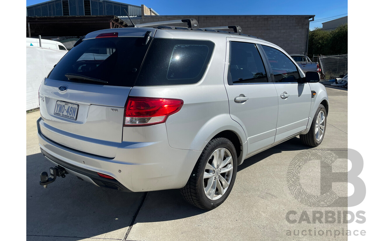 10/2011 Ford Territory TS (RWD) RWD SZ 4D Wagon Silver 2.7L