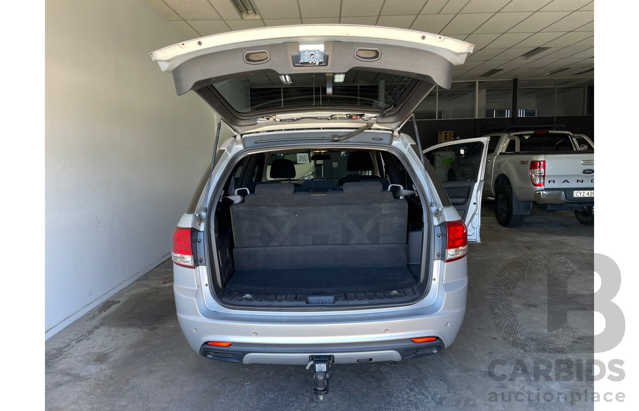 10/2011 Ford Territory TS (RWD) RWD SZ 4D Wagon Silver 2.7L