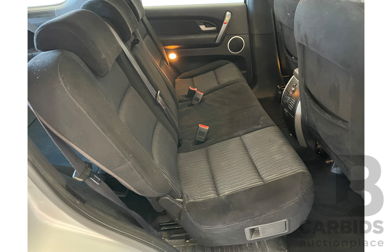 10/2011 Ford Territory TS (RWD) RWD SZ 4D Wagon Silver 2.7L