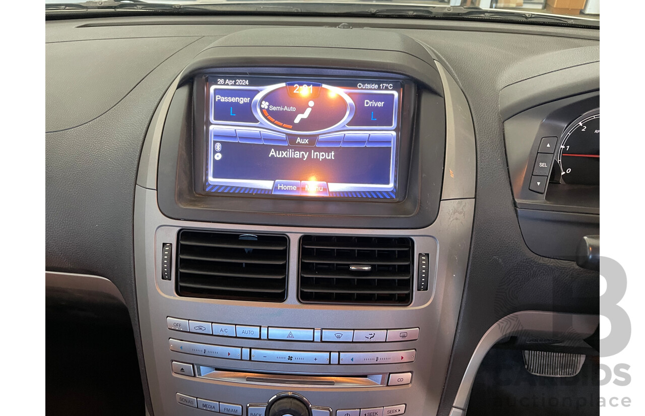 10/2011 Ford Territory TS (RWD) RWD SZ 4D Wagon Silver 2.7L