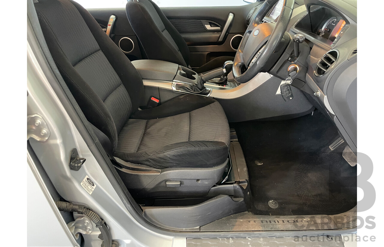 10/2011 Ford Territory TS (RWD) RWD SZ 4D Wagon Silver 2.7L